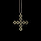 Cross shaped Pendant by Elena Votsi