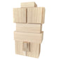 NU in solid Oak Wood by Didier Guillon